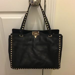 Valentino Garavani Rockstud Double Handle Tote